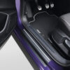 Polo [AW] , Taigo [2F] Door Sill Protection Film - Black / Silver - Image 3