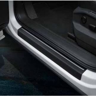 VW Tiguan 5N Sill Paint Protection Foil Protective Film Carbon Black 2182