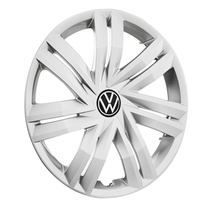 14″ Wheel Trim Set – Brilliant Silver – Volkswagen Parts UK